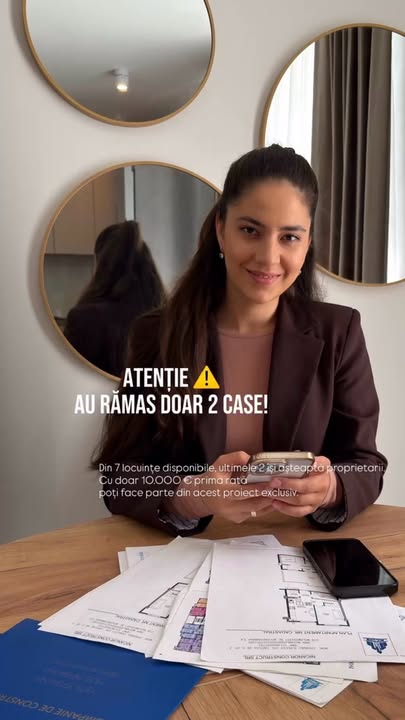 🚨 ATENȚIE – AU RĂMAS DOAR 2 CASE!